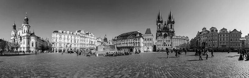 Prague - Old Town Square (panorama) by Frank Herrmann
