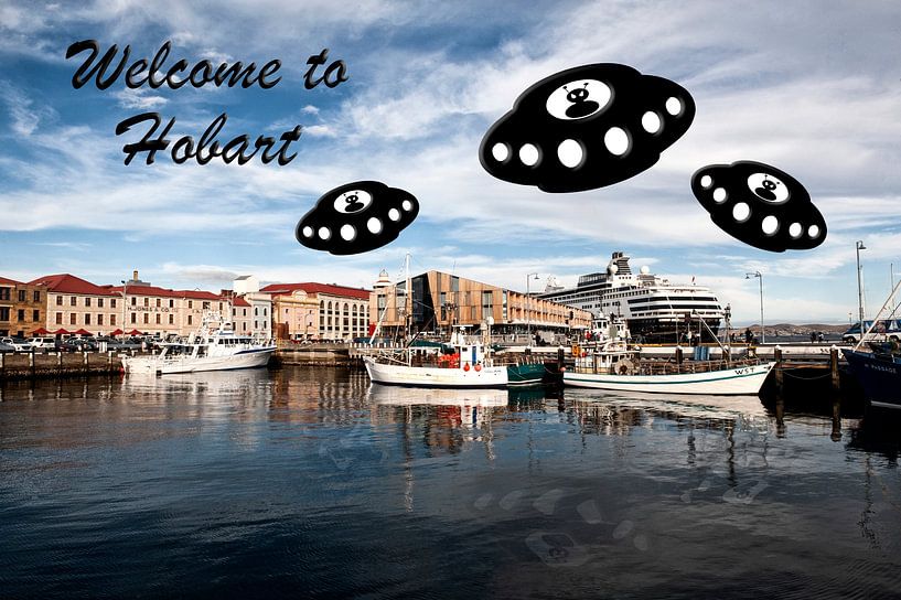 Bienvenue à Hobart par Grüntyers .
