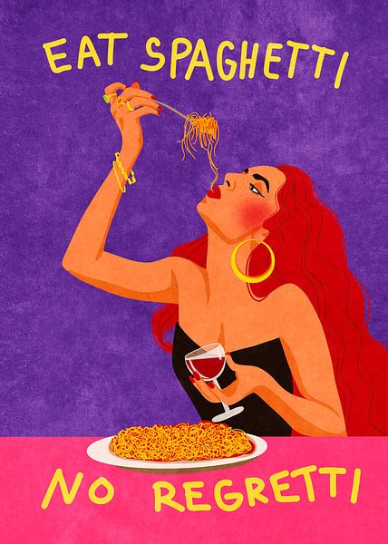 Essen Sie Spaghetti ohne Reue von SITI AMINAH