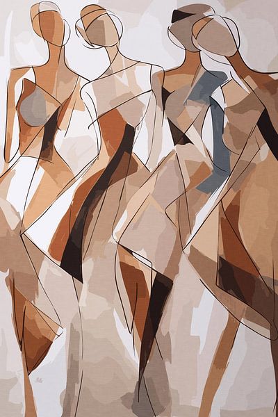 Elegante Frau von Patterns & Palettes