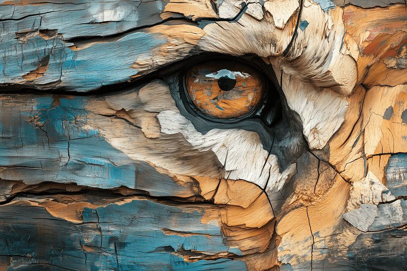 Eye of the Wild Weathering and Strength by Eva Lee
