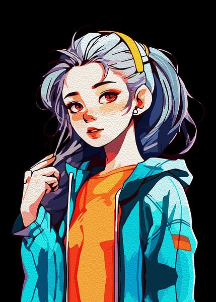 PERSONNAGE DE FILLE D'ANIME 19 par Ramy Salah Hefny