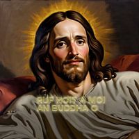 Bavarian Jesus and Buddha