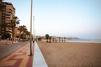 Sunset on the Spanish coast - El Campello