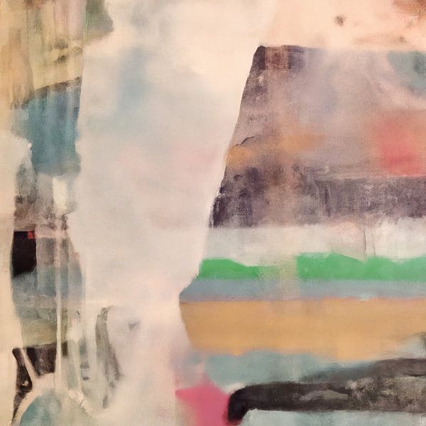 Abstraktes Wabi-Sabi in Pastell von Studio Allee