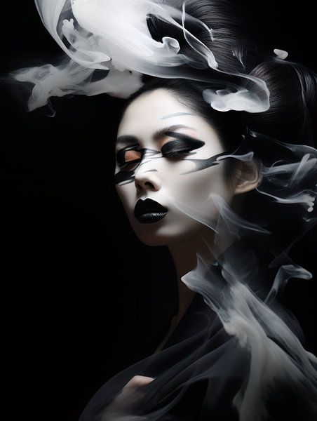 Contraste chuchotant par Eva Lee