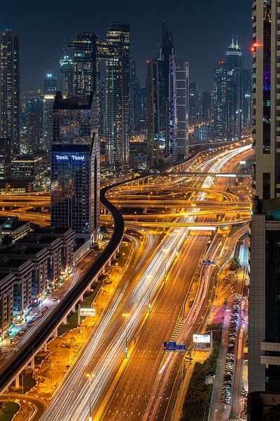 Skyline Dubai by Jeroen Kleiberg