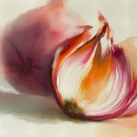 still life with red onion No.01