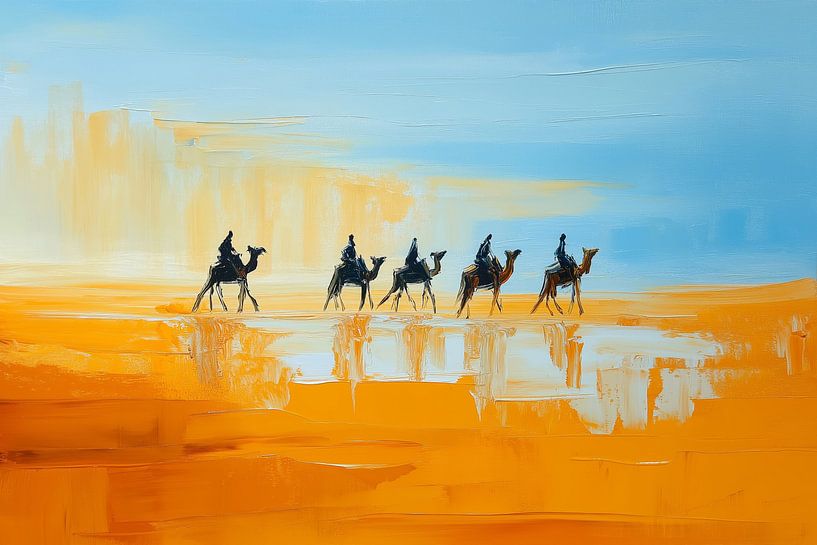 Tracks in the sand by ARTemberaubend