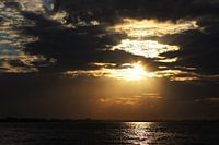 zonsondergang, sunset