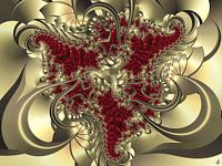 Rose petals fractatl