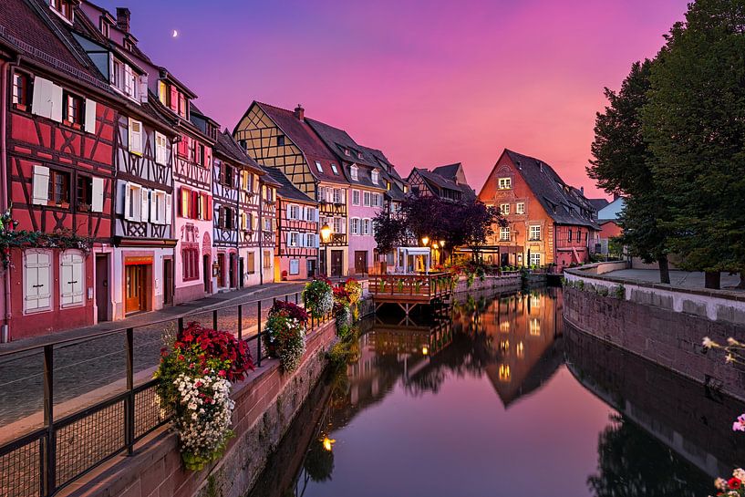 Coucher de soleil à Colmar par Michael Abid