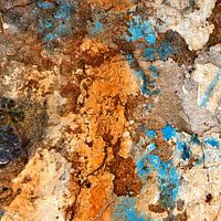 Verwitterte Wand - Studie 3