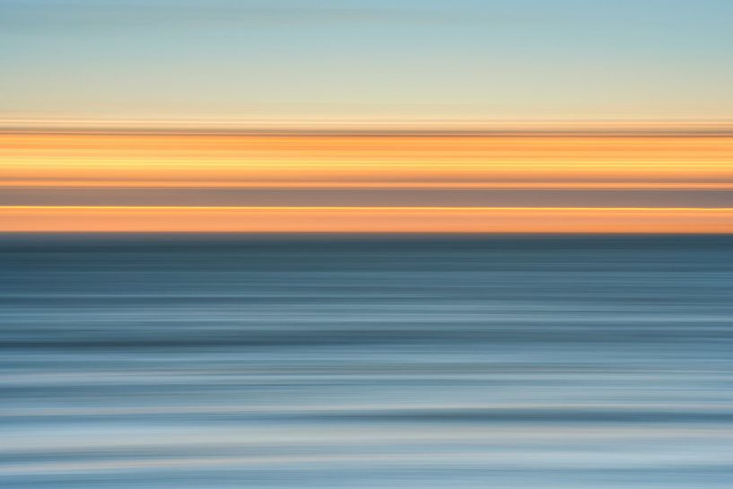 Paysage marin avec couleurs 2 par Björn van den Berg