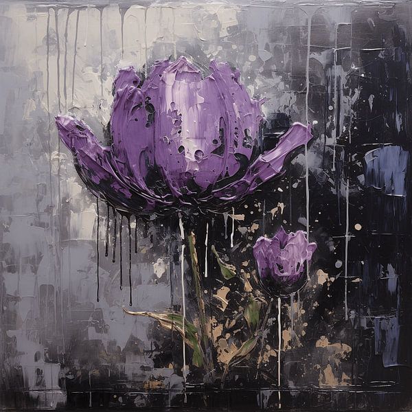 The Purple Tulip by Karina Brouwer