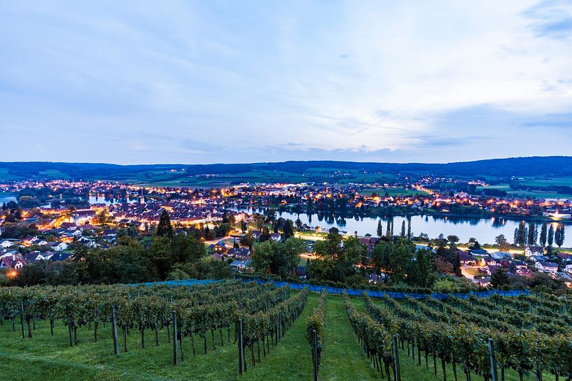 Stein am Rhein au bord du lac de Constance en Suisse par Werner Dieterich