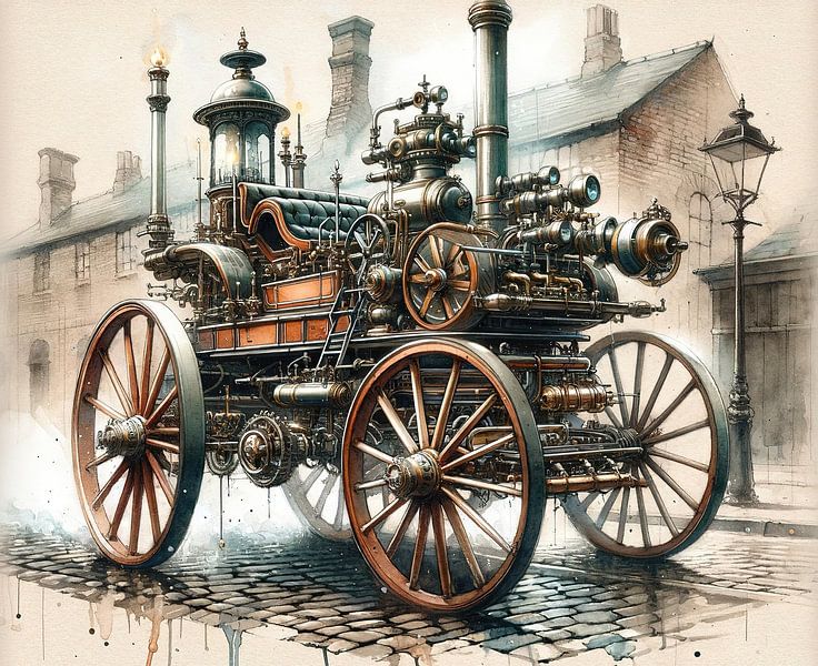 Motorisierte Innovation des 19. Jahrhunderts von Chromatic Fusion Studio