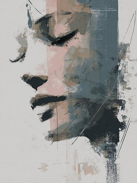 Modern Abstract Portrait by SPEQ ART