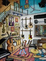 Der weltberühmte Musiker