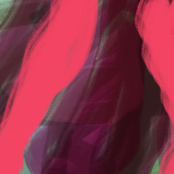 Art moderne abstrait coloré en couleurs néon et pastel no. 4 par Dina Dankers