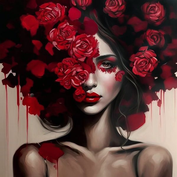 Rote Rosen von Jacky