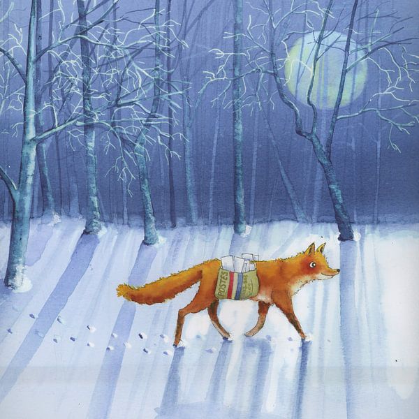 Postbode Vos van Martine van Nieuwenhuyzen