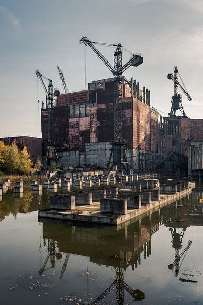 Unfinished unit 5 of the Chernobyl nuclear power plant by Robert Ruidl