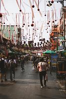 Les rues animées de Bangkok : une symphonie urbaine dynamique