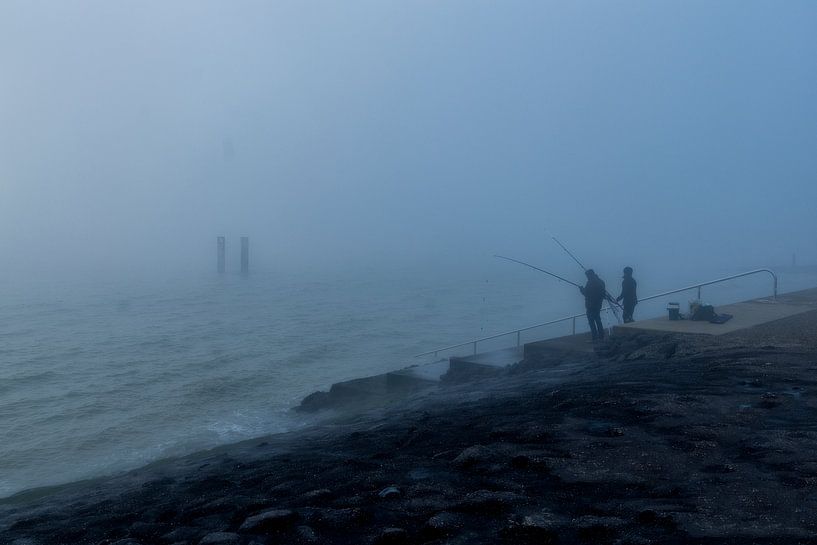 Fischer im Nebel. von Don Fonzarelli