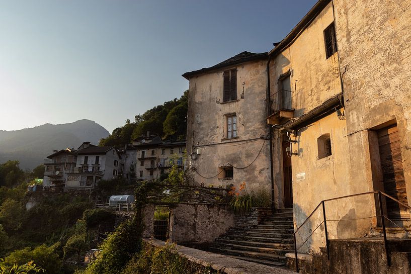 Spoccia Sonnenuntergang, Valle Cannobina, Italien von Imladris Images