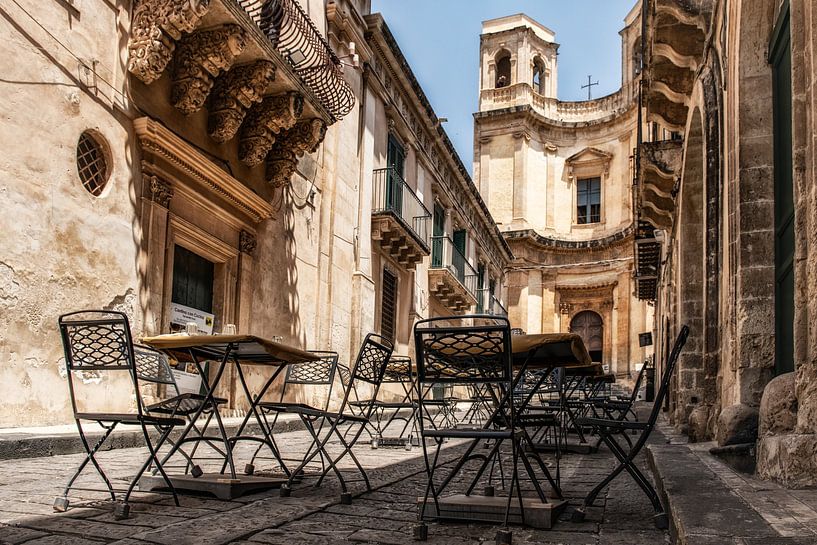 Atmospheric Noto Sicily, Italy. by Ron van der Stappen