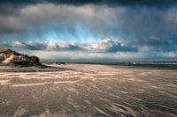 Running between the showers