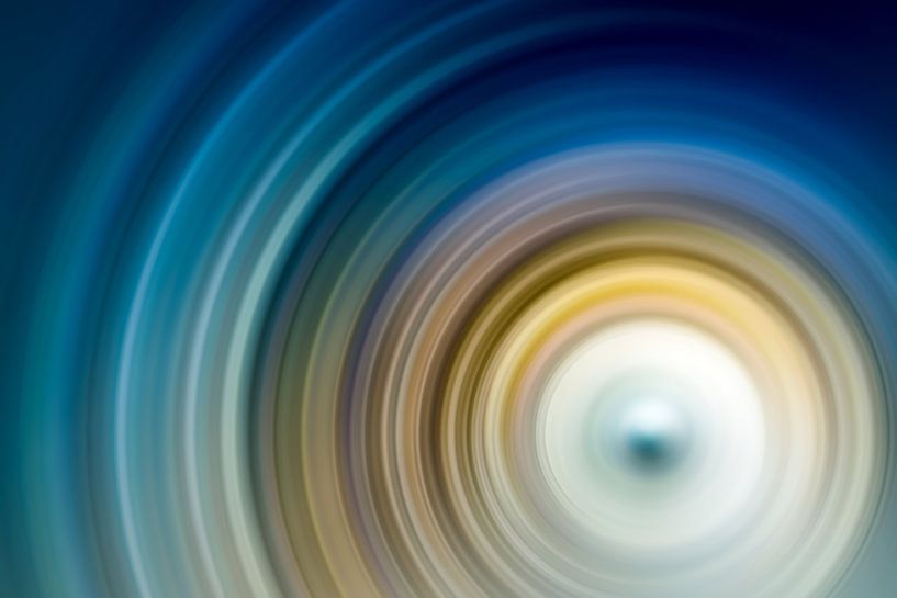 Konzentrische Kreise von Günter Albers