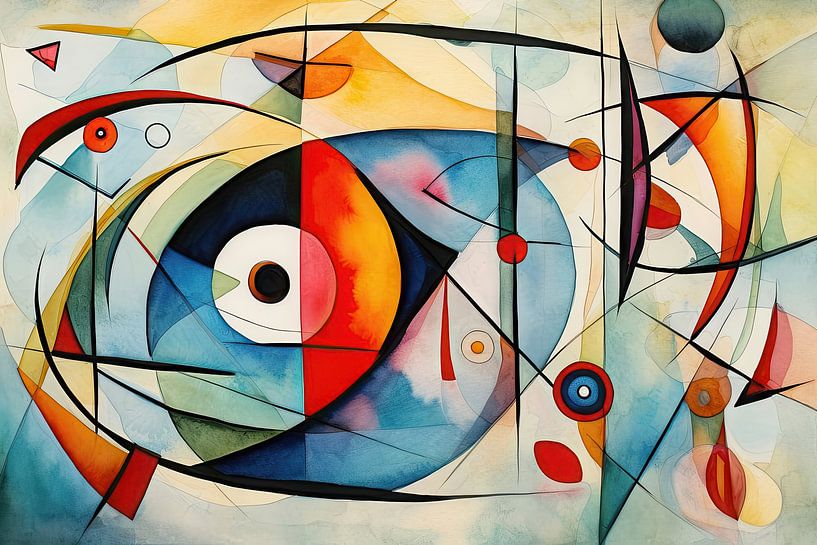 Abstrakte Fische von Imagine