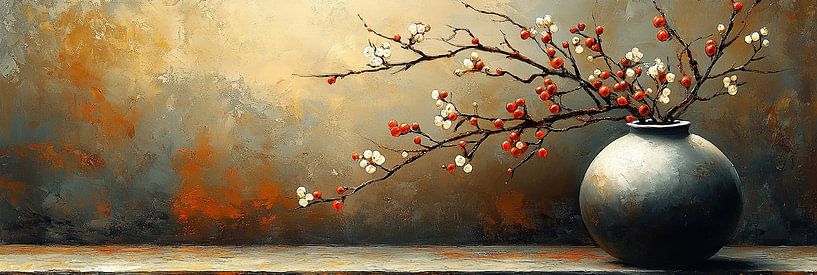 Vase d'hiver par Caprices d'Art