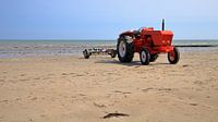 Tractor on the beach 1