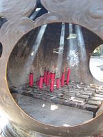 wierook met licht in japan