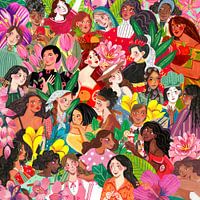 Journée internationale de la femme : des couleurs vives