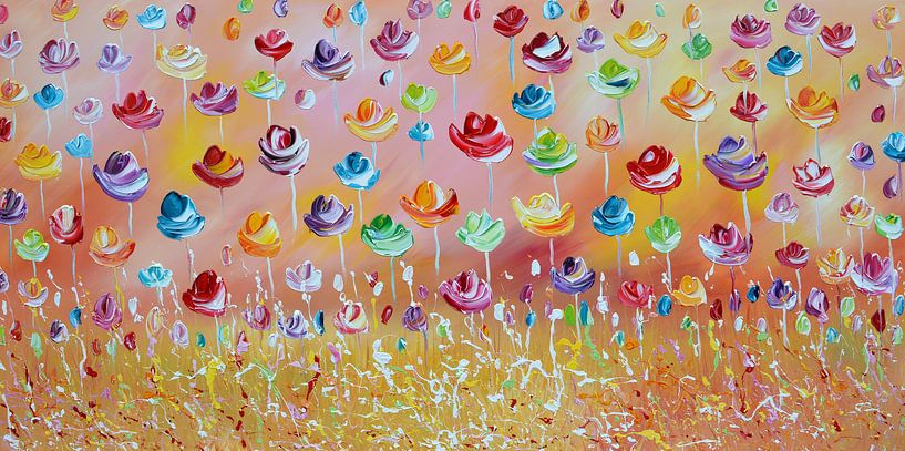 Fleurs par Gena Theheartofart