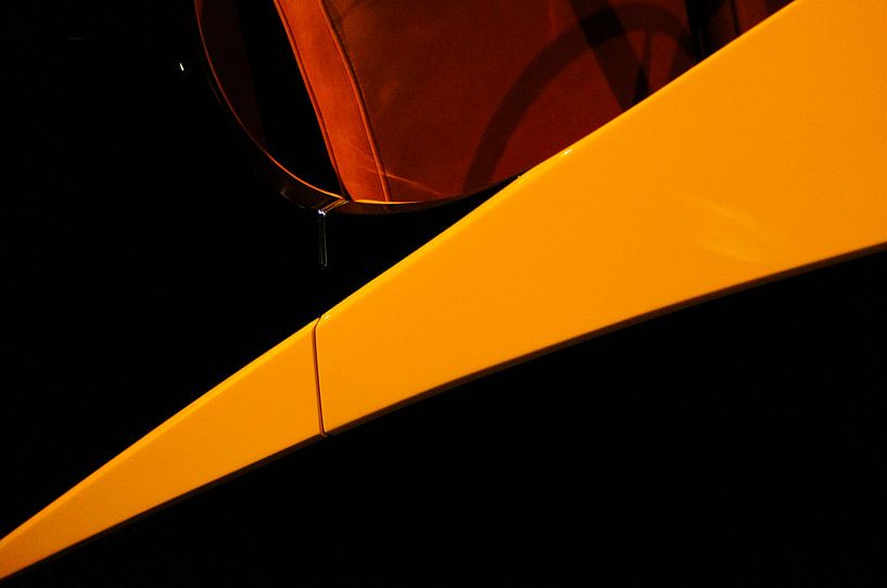 Gelbe Linie von Adri FRIJTERS