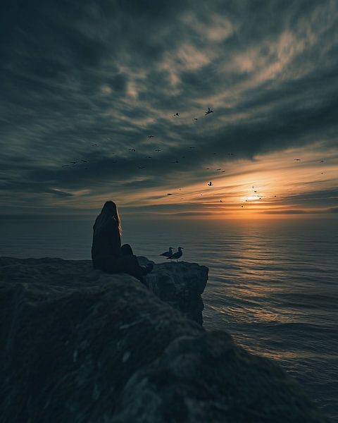 Blick in die Weite von fernlichtsicht