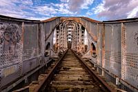 Verlassene Brücke über den Sporweg