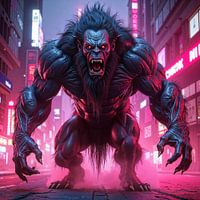 NEON TROLL: Der monströse Troll in der Cyberpunk City
