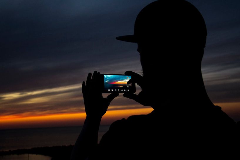 Prachtige zonsondergang in Nederland von Jolien Kramer