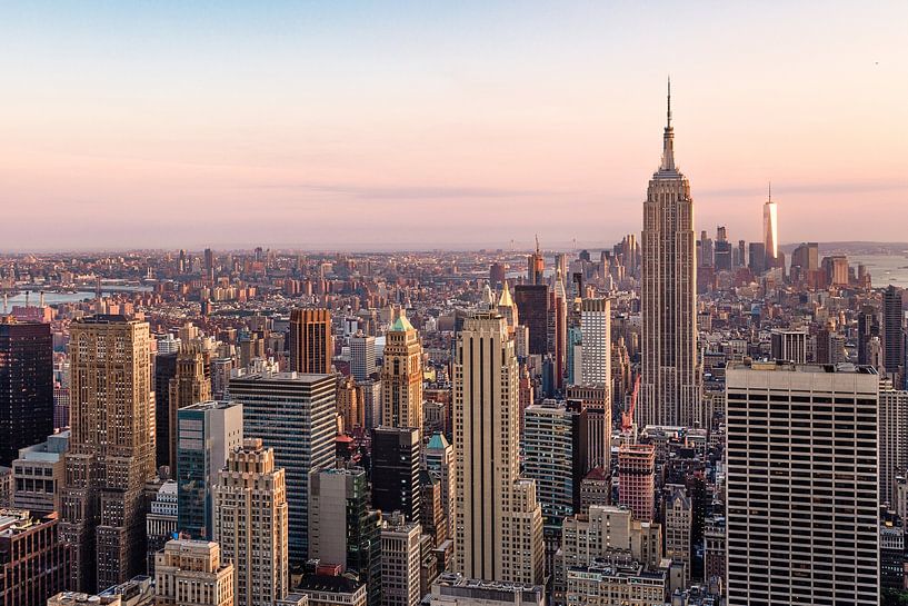 New York sunset by Thea.Photo