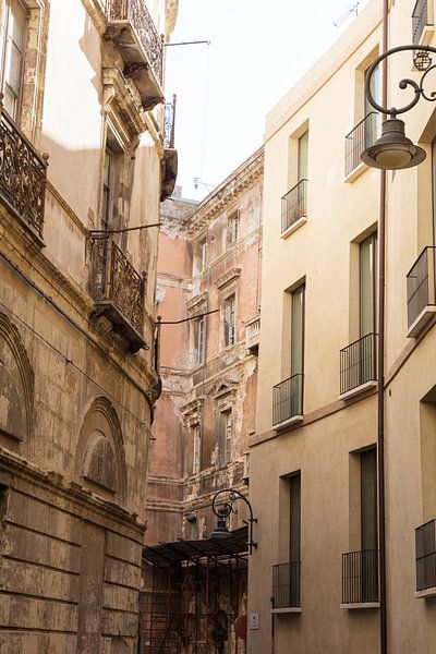 Straßenszene Sardinien, Italien von Danique Verkolf