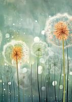 Wirbelstürme der Wünsche: Löwenzahnträume in der Kunst