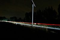 Een prachtige lichtstraal.