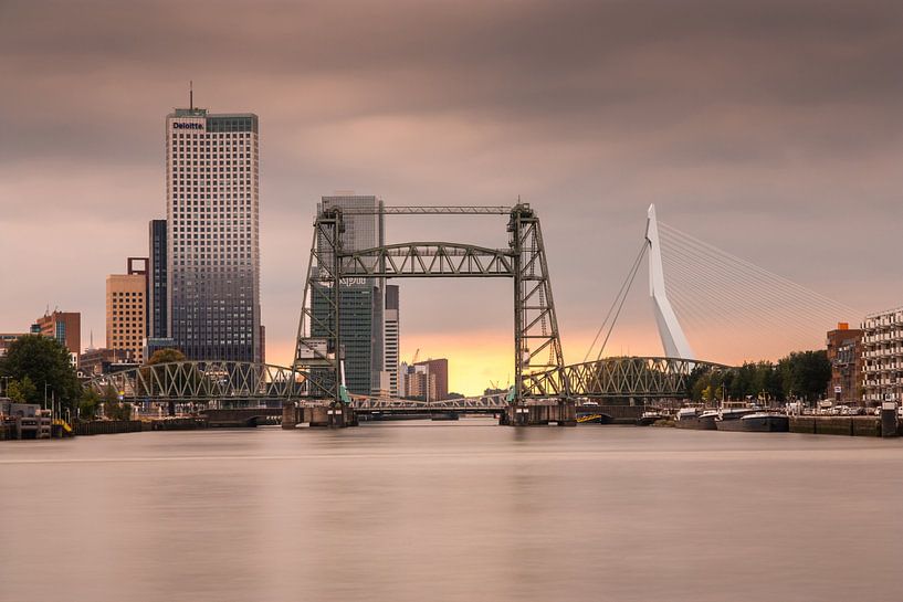 skyline de rotterdam par Ilya Korzelius