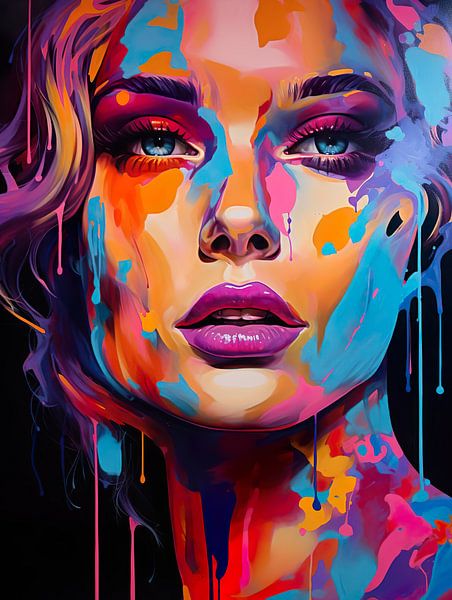 Beautiful female portrait by PixelPrestige